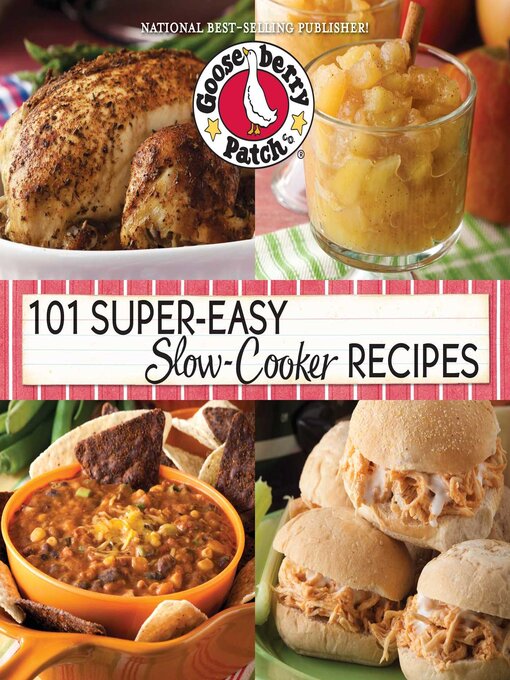 Title details for 101 Super Easy Slow-Cooker Recipes Cookbook by Gooseberry Patch - Wait list